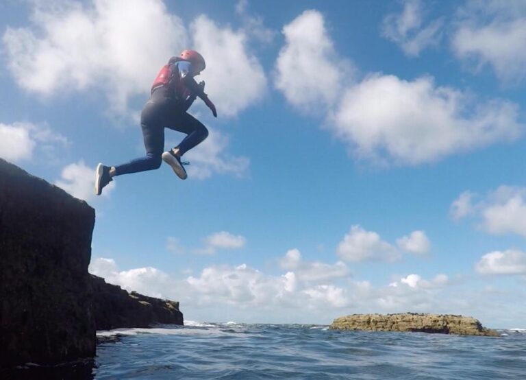 Jumping into the Atlantic at Meenogohane on a coasteering adventure on Kerry's Wild Atlantic Way coastline.jpg