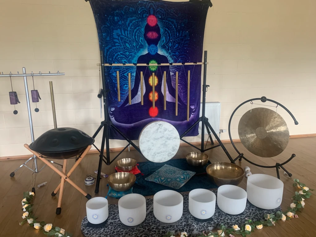 Sound Bath equipment