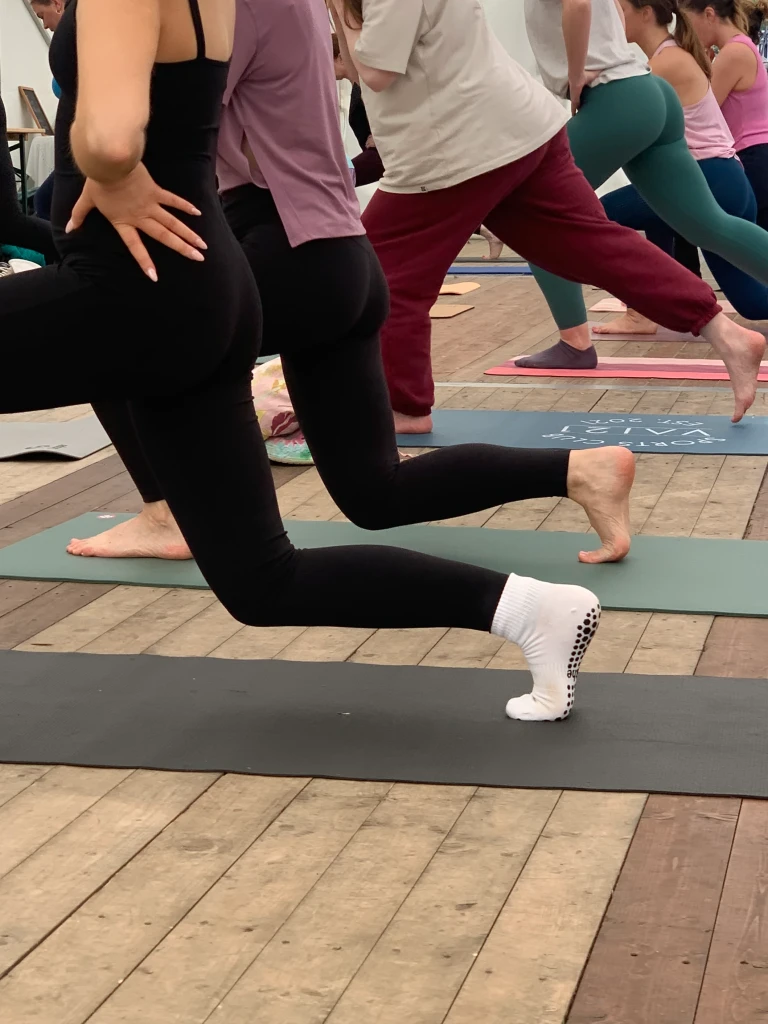 Pilates Group Exercising